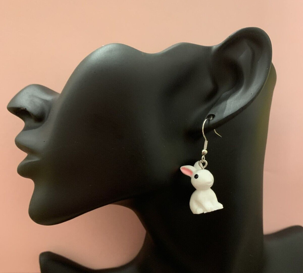 Easter Earrings, Bunny Earrings, Rabbit Earring, Gift Idea, Easter Bunny Earring