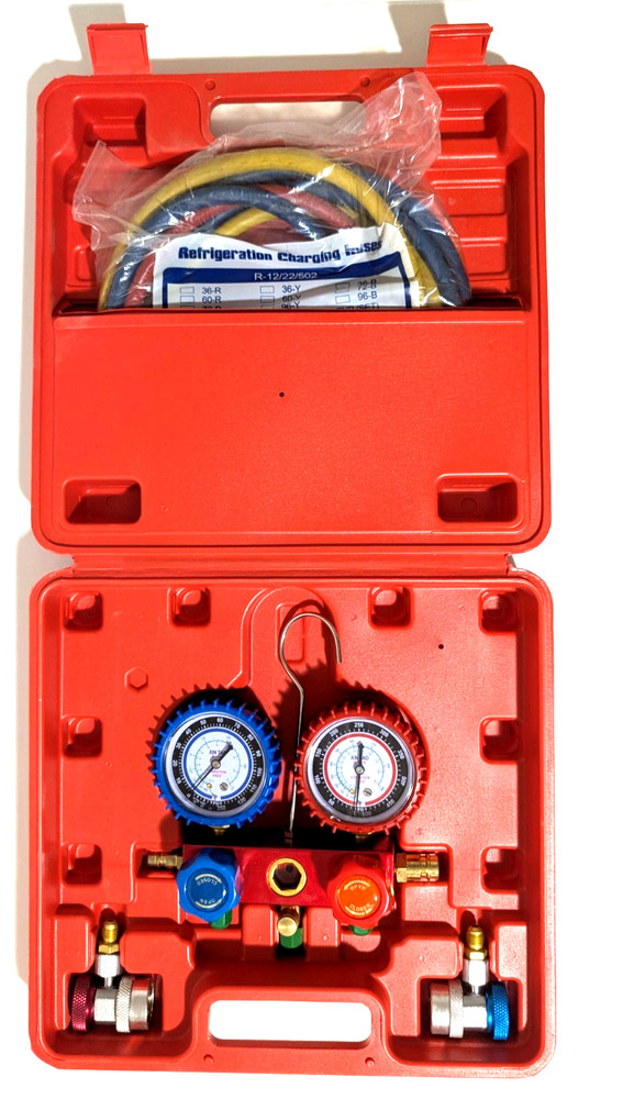 Cal Hawk Tools CZFCGA Manifold Gauge Set