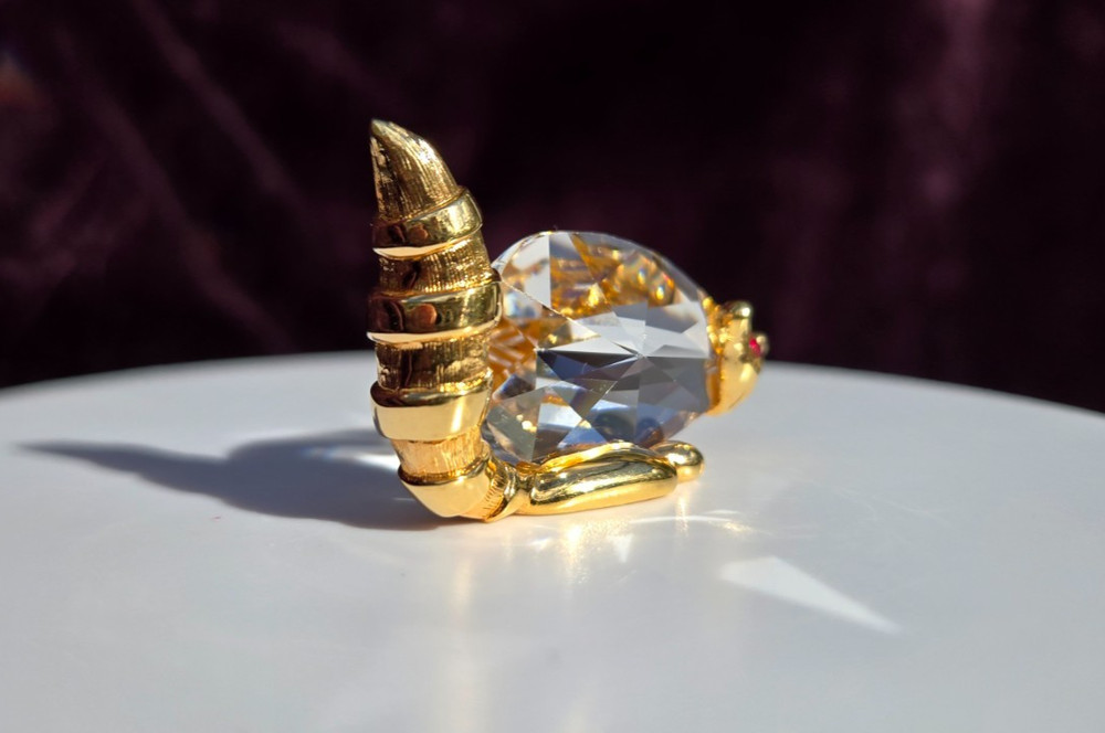 Swarovski Trimlite Small Racoon Figurine