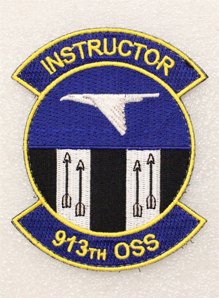USAF Air Force Patch 1074: 913th Operations Support Squadron Instructor