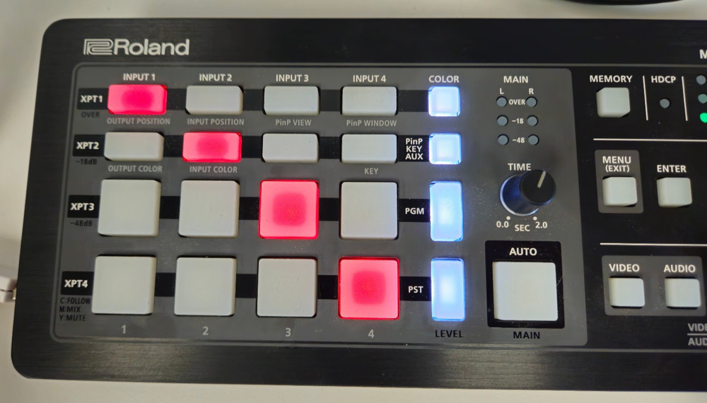 Roland XS-1HD Multi-Format Matrix Switcher Video Processor HDMI 4K