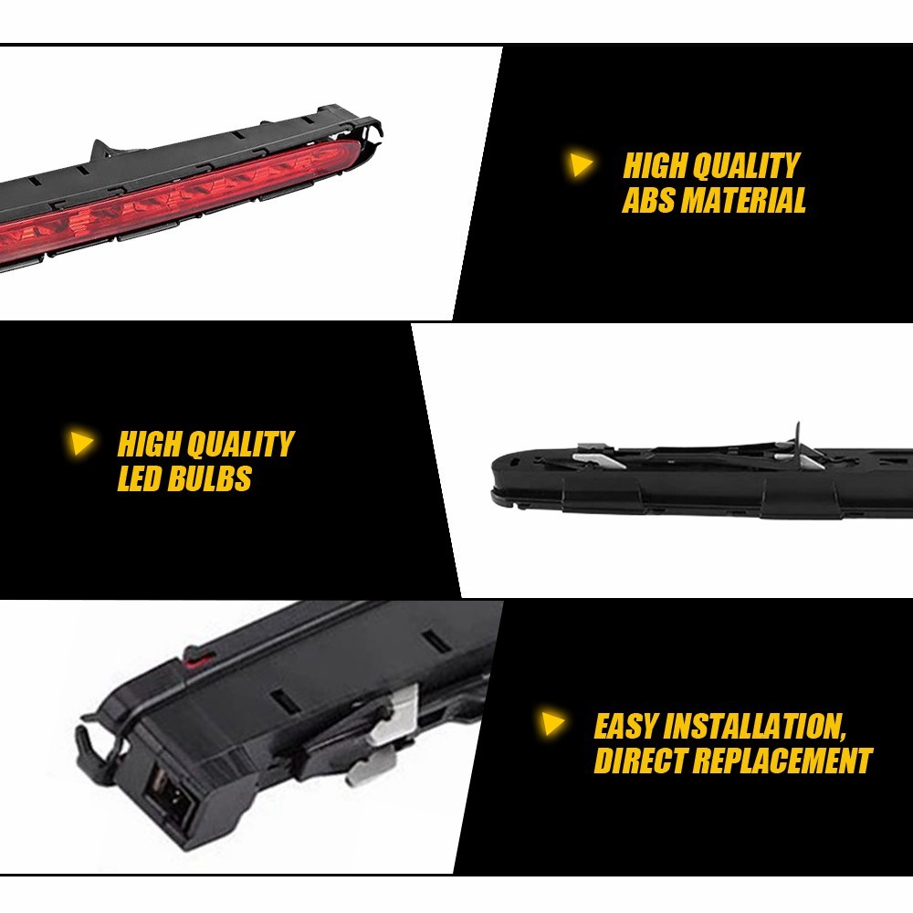 Trunk Third Brake 3rd Stop Light For 2003-2009 Mercedes W211 E300 E320 E350 E500