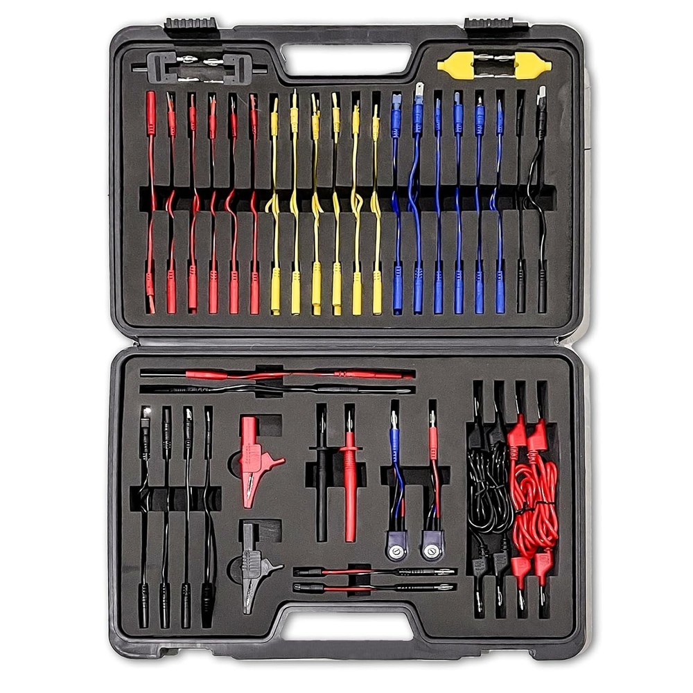 Automotive Test Lead Kit 92 Pieces Electrical Testers Auto Diagnostic Tools Set
