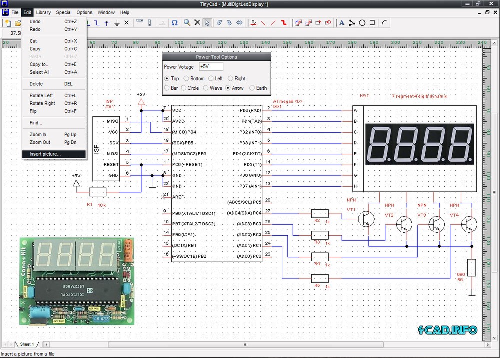 Electrical CAD Drawing Circuit Diagrams Maker TinyCAD PC Software DVD