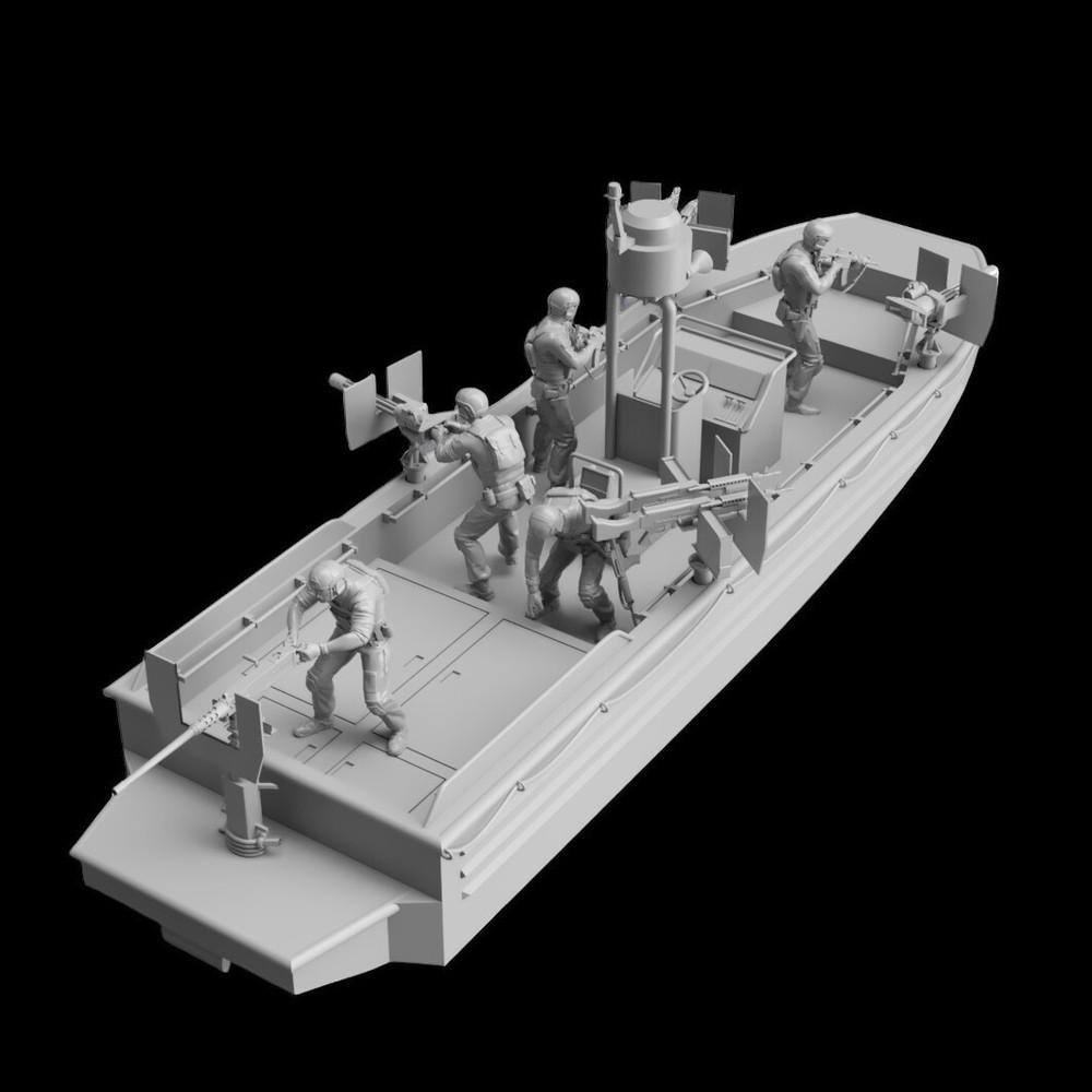 Special Operations Craft Riverine, escala 1/144