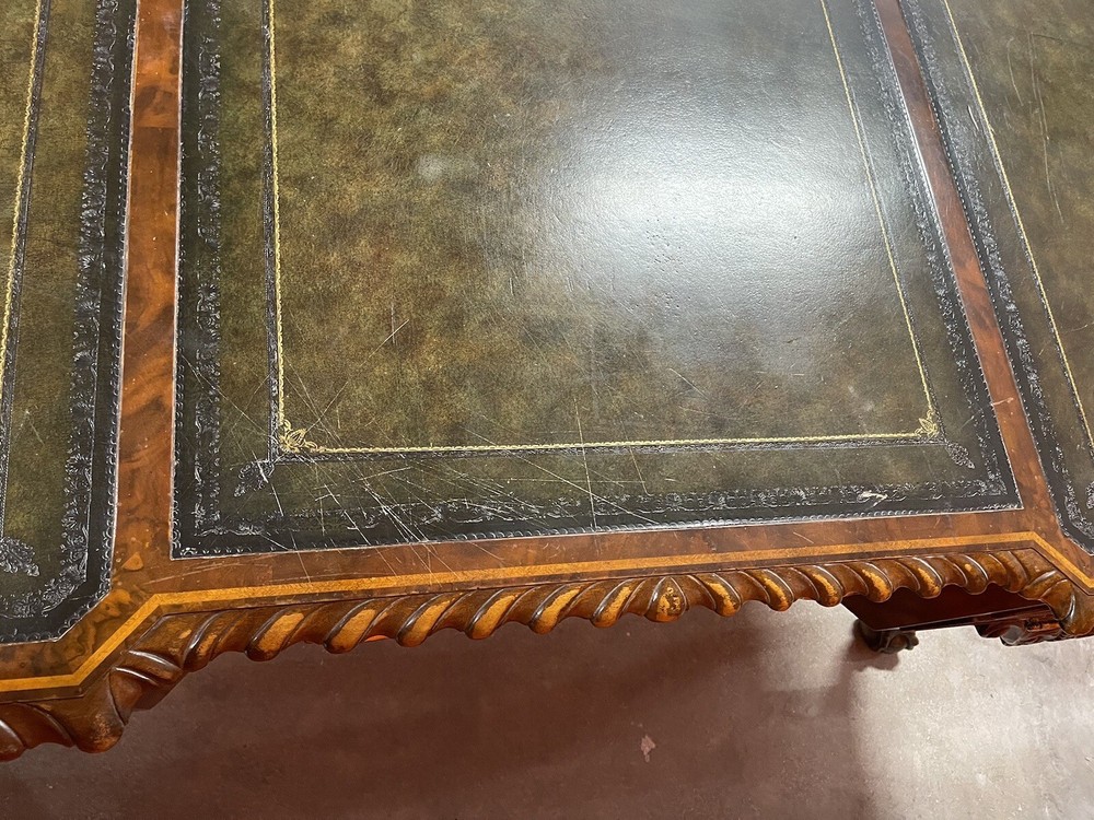 Maitland Smith Leather Top Desk - Read Description
