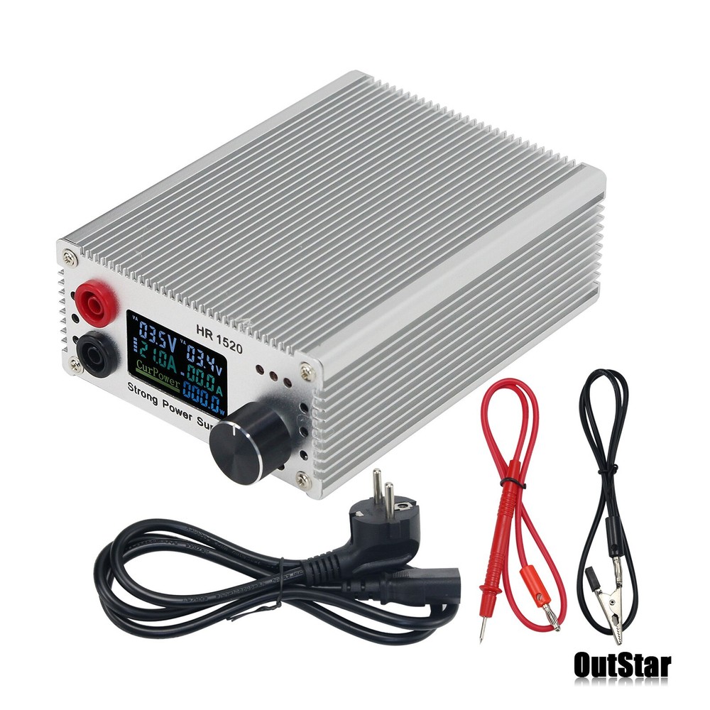 Adjustable Power Supply DC Regulated Power for Short Circuit/Aging HR1520 /US