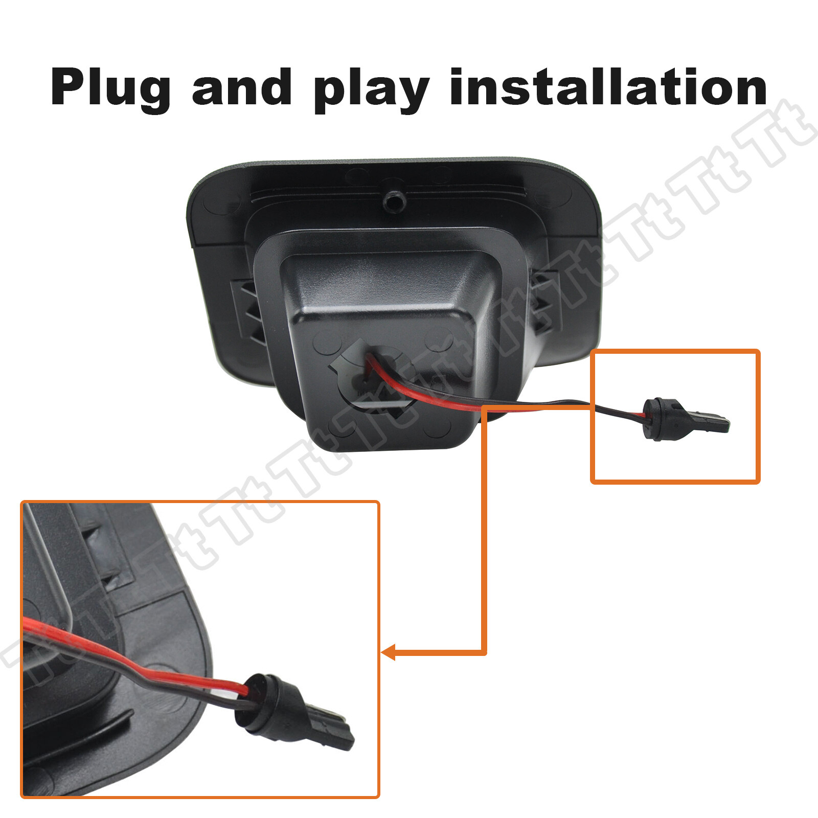 For 2003-2018 Dodge Ram 1500 2500 3500 Rear 38-SMD LED License Plate Lights Lamp