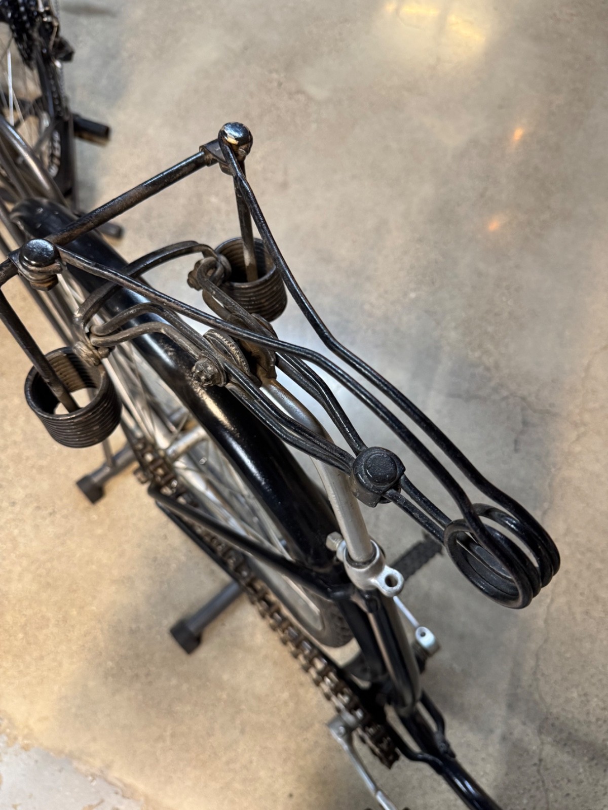 Antique Safety Bicycle c.1890s–1910 Spoon brake Early Bike Vintage- Very Rare!