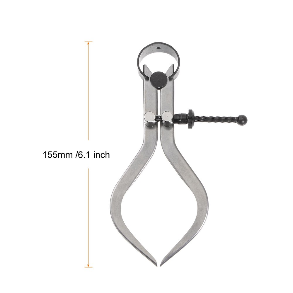 Spring Joint Caliper 5" 125mm Adjustable Spring Outside Caliper with Solid Nut