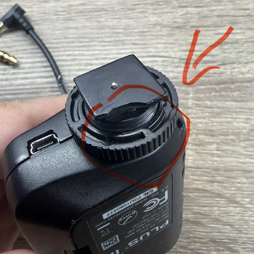 PocketWizard Plus III Model P3-FCC Wireless Flash Trigger Transmiter