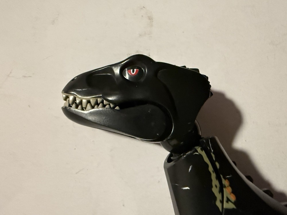 Generic Indoraptor Dinosaur Black Building Block Figure