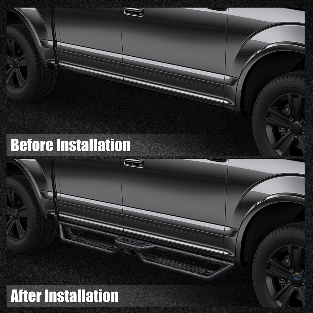 Drop Running Boards for 2015-2024 Chevy Colorado/GMC Canyon Crew Cab Side Steps