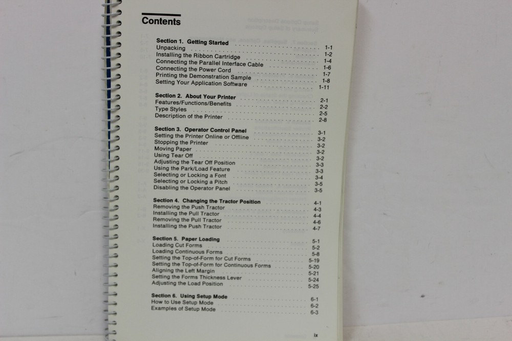 IBM PERSONAL PRINTER SERIES II 2390 & 2391 USER'S REFERENCE GUIDE MANUAL