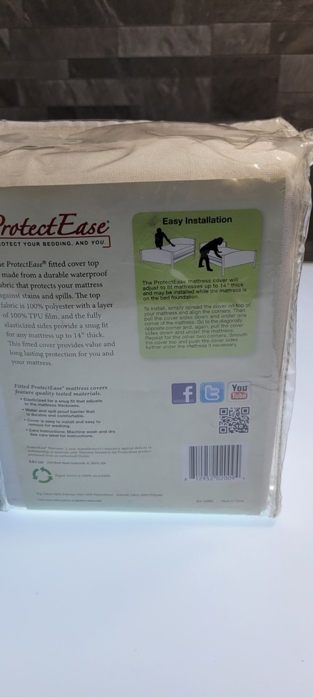 Perfect Easy Waterproof Mattress Protector -FULL Elastic