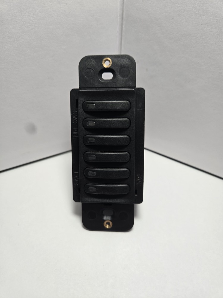 NX Lighting Controls Switch NXSW-6-BK