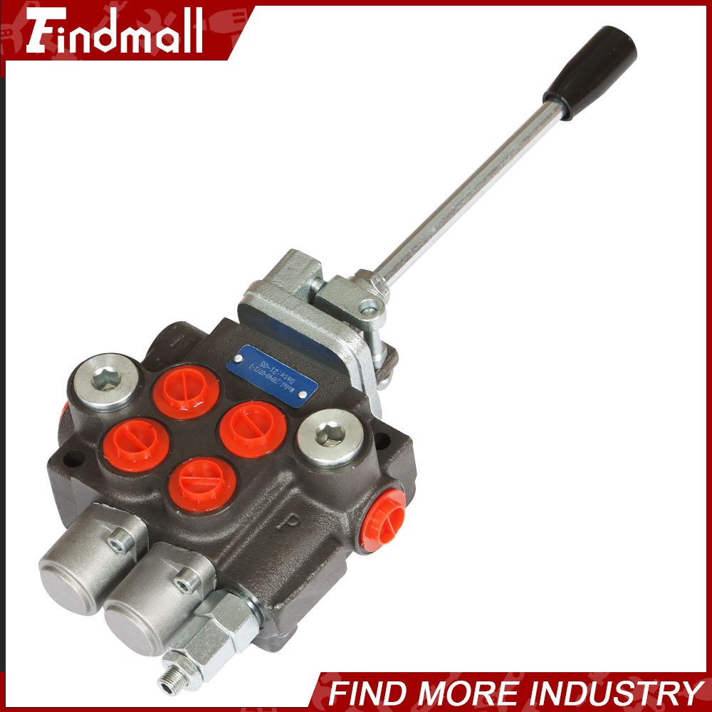 2 Spool 11GPM Hydraulic Control Valve Double Acting Tractor Loader W/Joystick