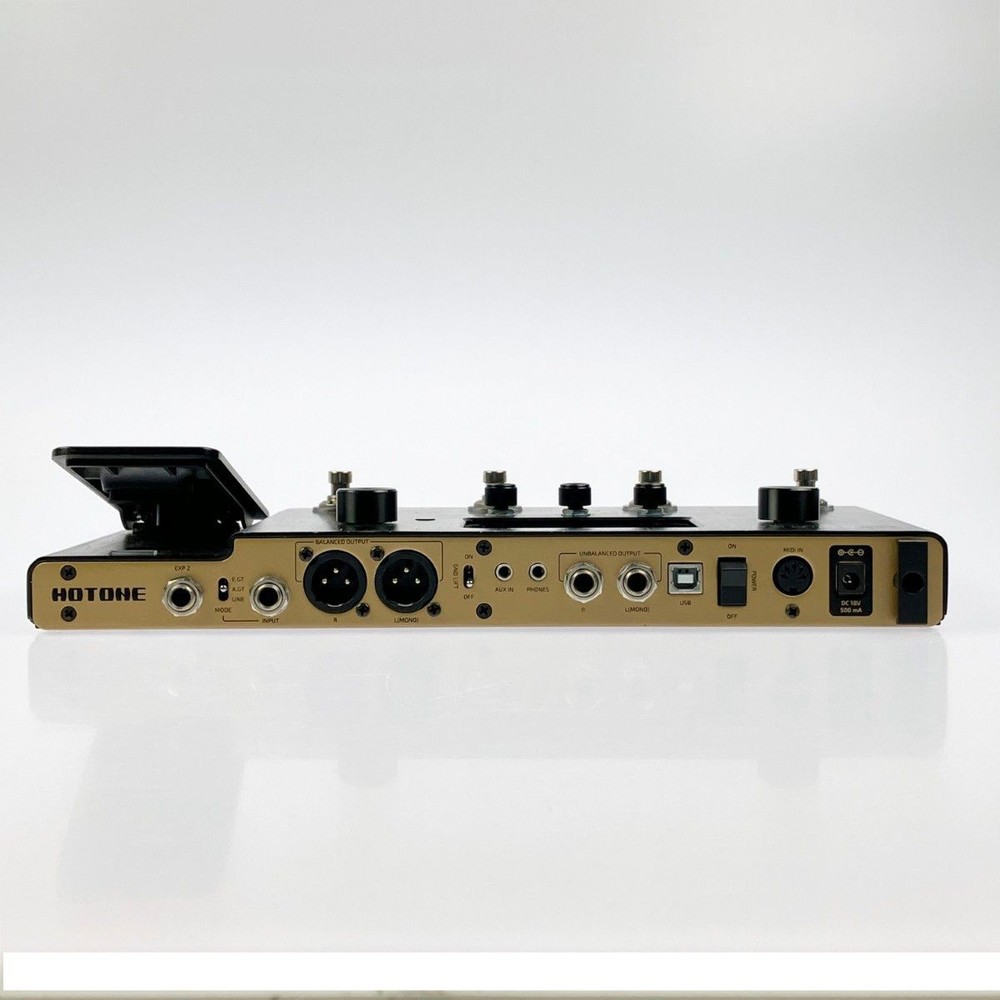 HOTONE AMPERO Multi-Effects Processor with Adapter Cables Manual