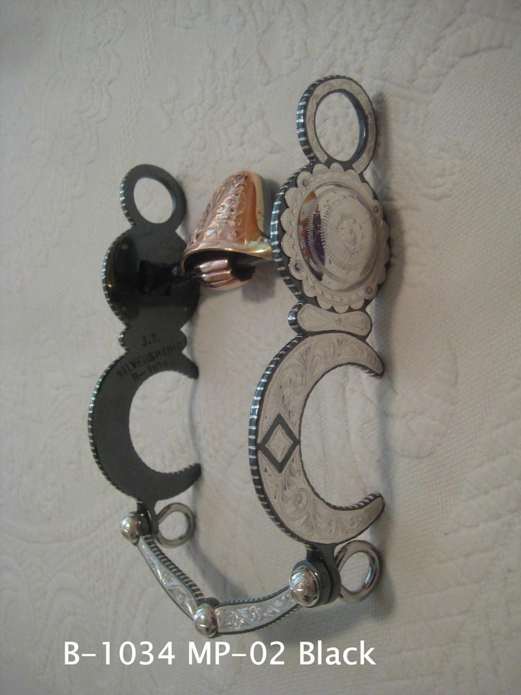 Sterling Silver Show Bit -- JT Silversmiths CUSTOM MADE BITS