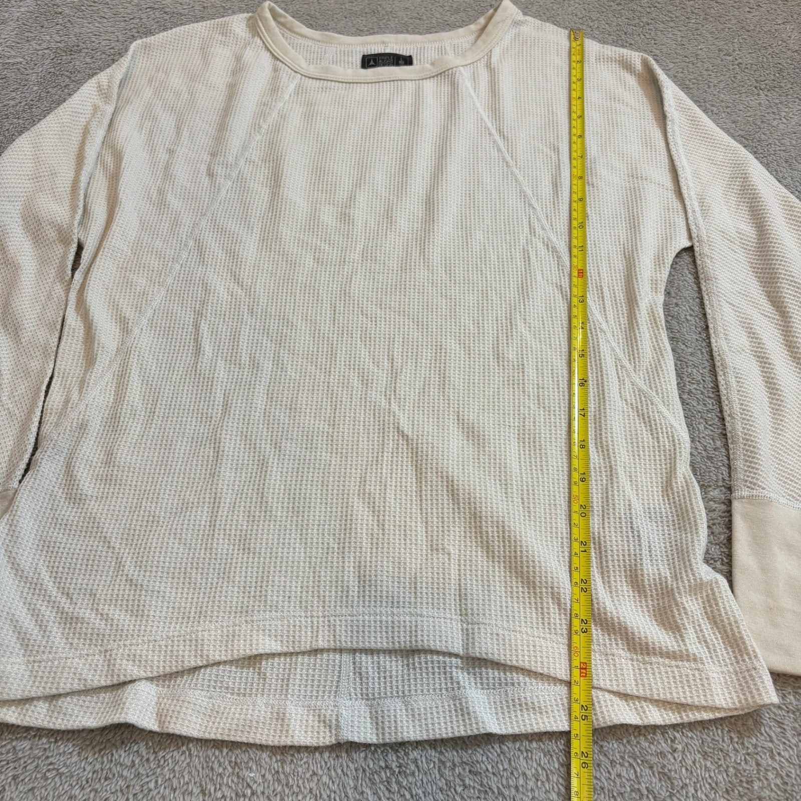 Triple Aught Design TAD Merino Wool Waffle Knit Thermal Shirt Mens L Made USA