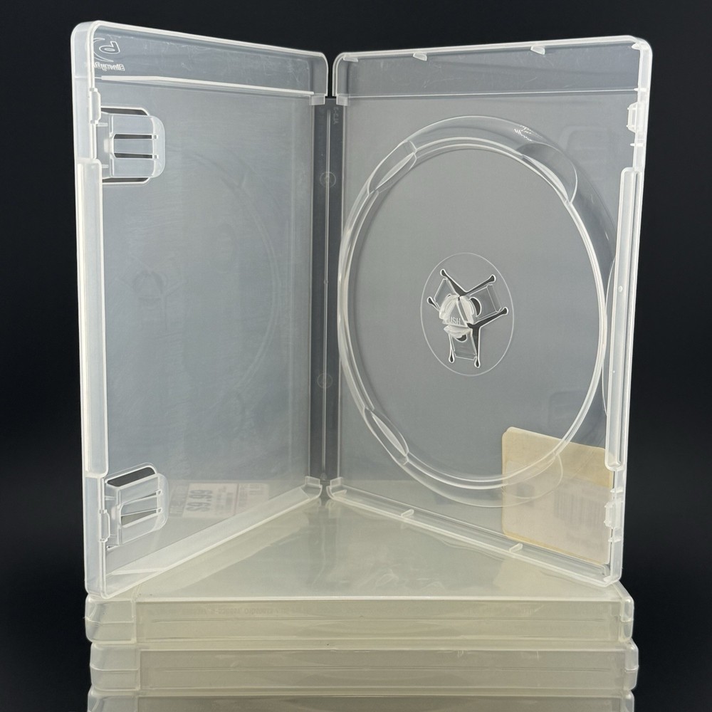 Official OEM PlayStation 3 PS3 Empty Replacement Game Case Clear
