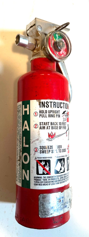 EMPTY 1987 AMEREX MODEL 344 FIRE EXTINGUISHER 1.25 LB RECHARGEABLE