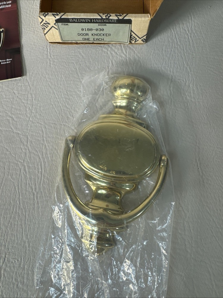 Baldwin Hardware Betsy Ross Door Knocker
