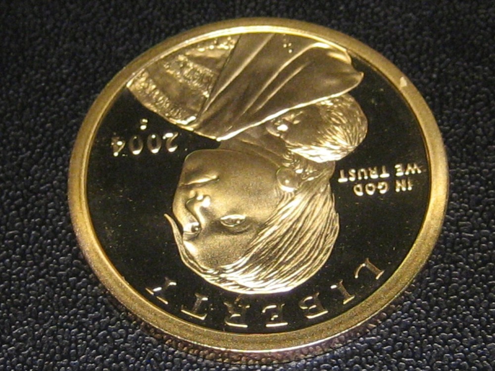 2004-S Copper/Nickel PROOF Sacagawea Dollar
