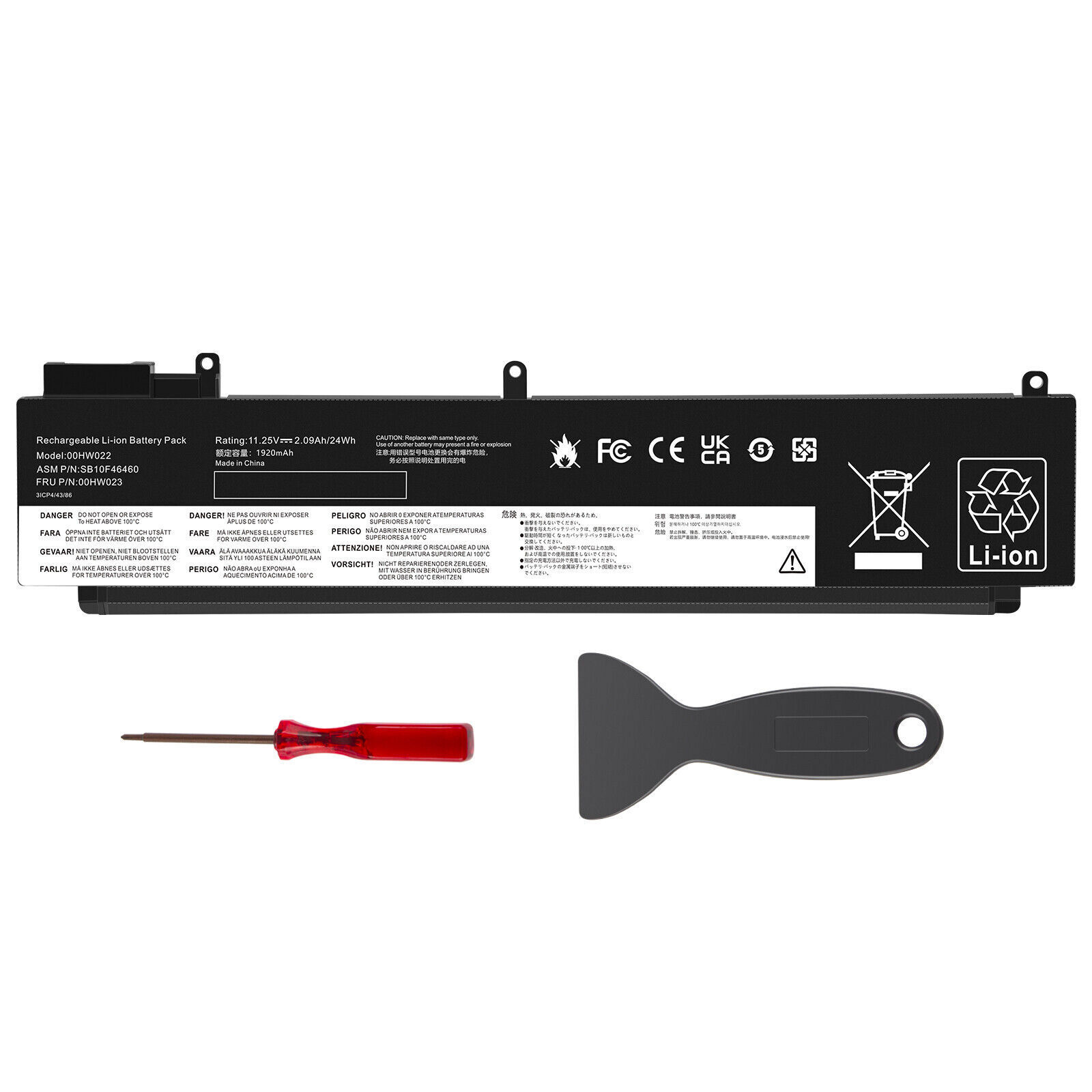 Battery For Lenovo Thinkpad T460s T470s Series 00HW022 00HW023 00HW024 00HW025