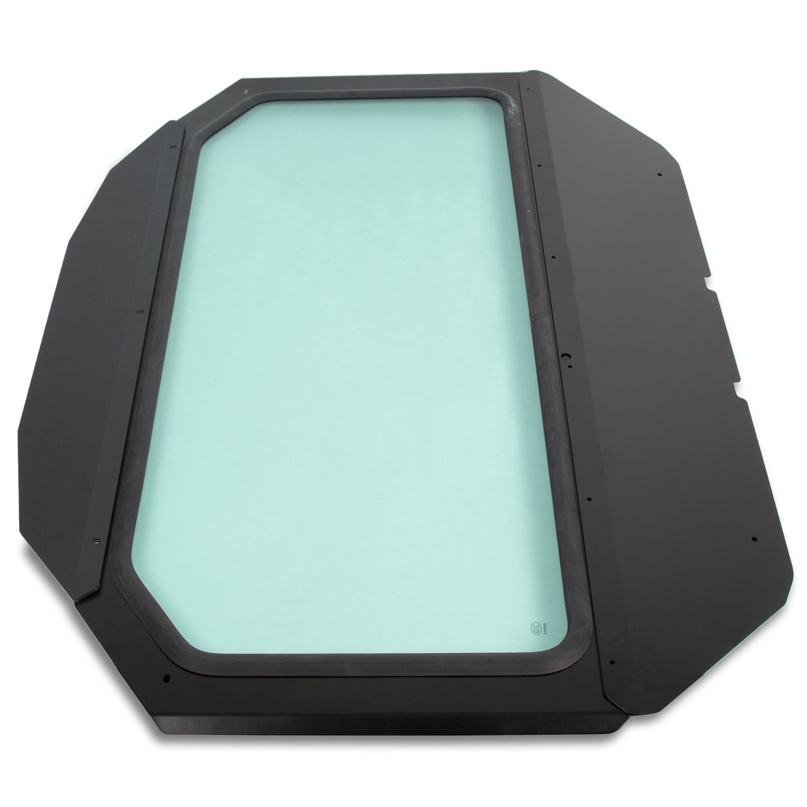 New Full Glass Windshield Black For Can Am Maverick X3 2017-2024