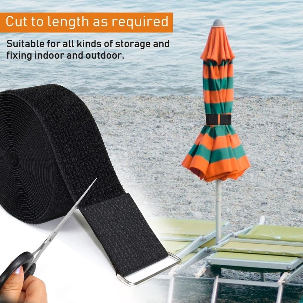 Adjustable Nylon Cable Ties for Organization, 32ft