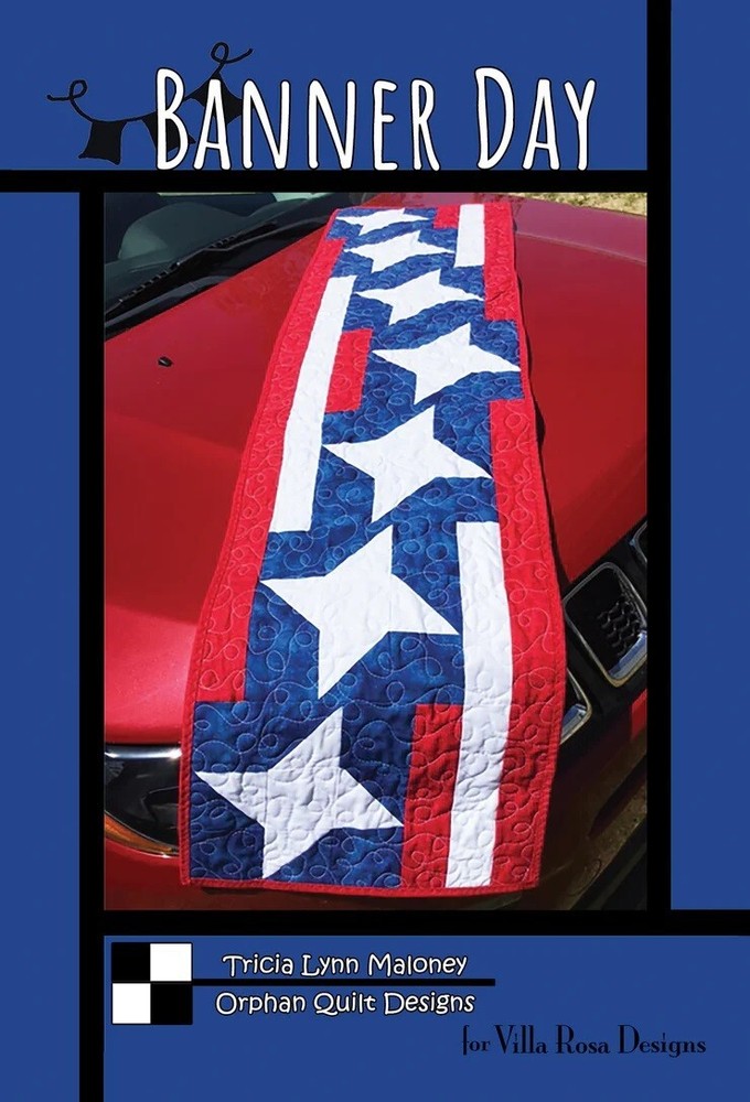 Banner Day Table Runner Pattern