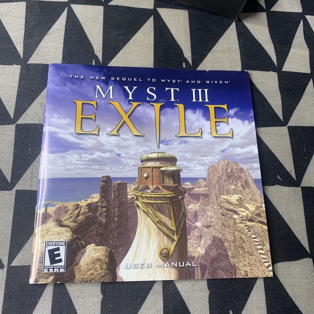 MYST III Exile PC CD-ROM 2001 Ubisoft