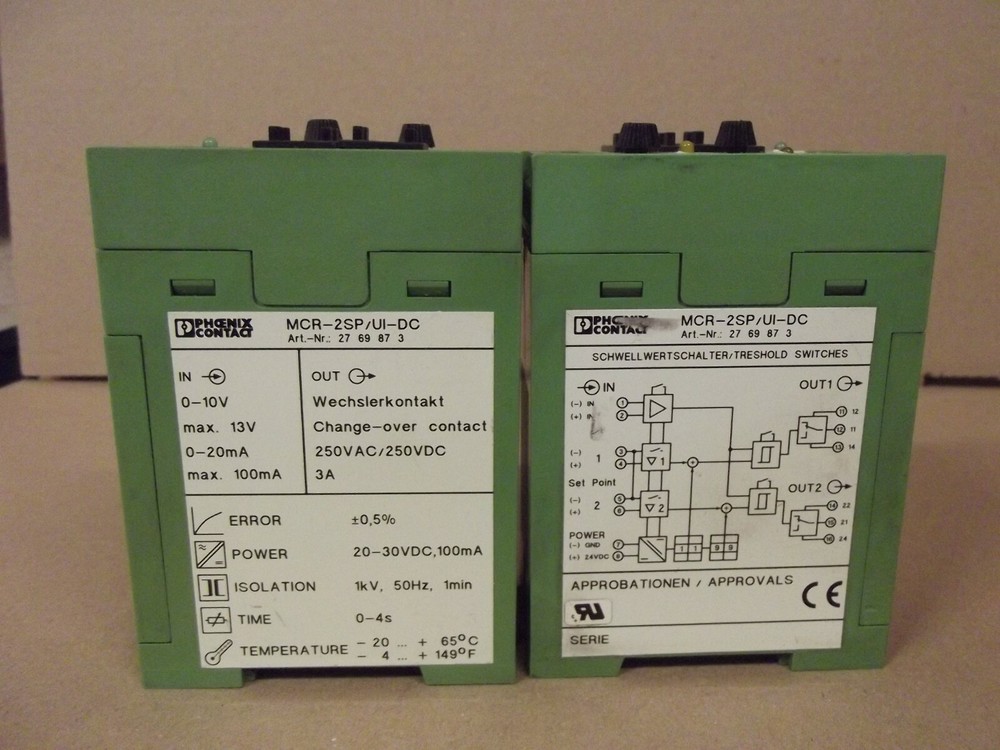 PHOENIX CONTACT MCR-2SP/UI-DC
