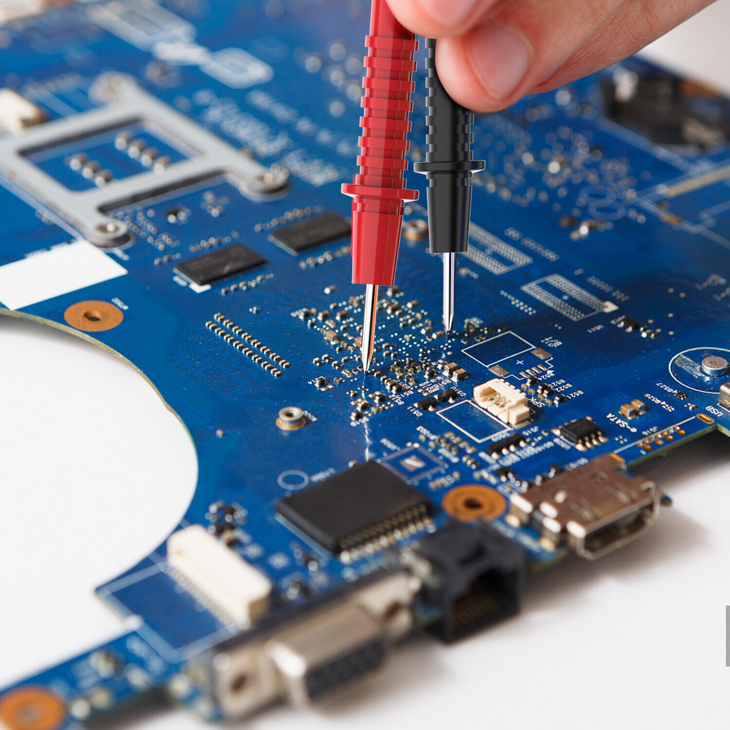 LCD Digital Multimeter AC DC Voltmeter Ammeter Ohmmeter Volt Tester Leads Meter