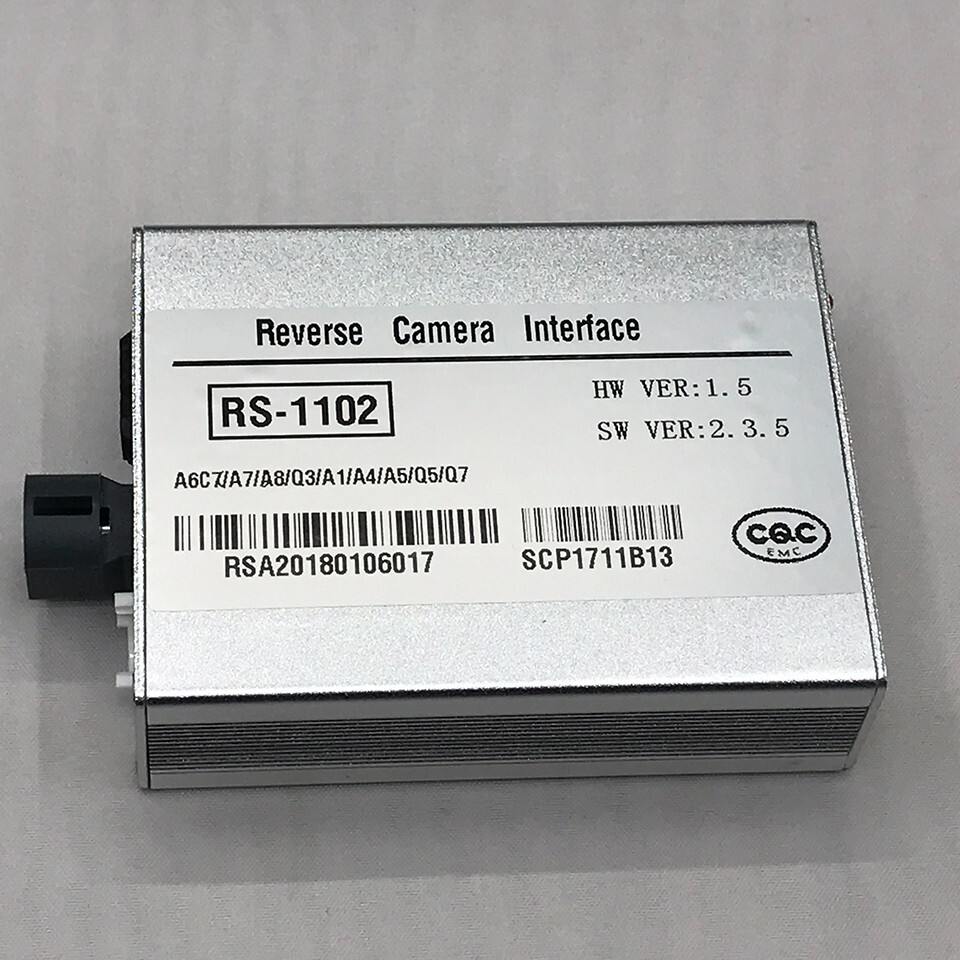 For Audi A6 C7 2016 Reverse Backup Camera Interface Kit With Parking Guidelines