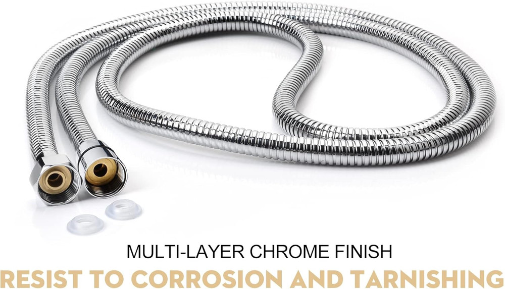 Manguera de ducha extra larga de 118 pulgadas