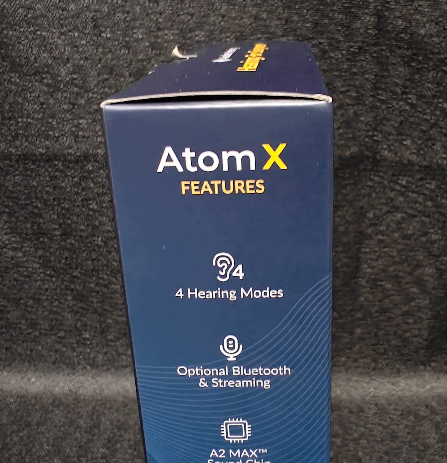 Audien Hearing ATOM X - Rechargeable OTC Hearing Aids NEWEST MODEL (NEW SEALED)