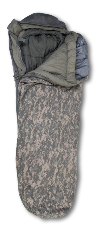 Genuine USGI Sleep System Army IMSS 5-Piece Military ACU Sleeping Bag Set ECW D1