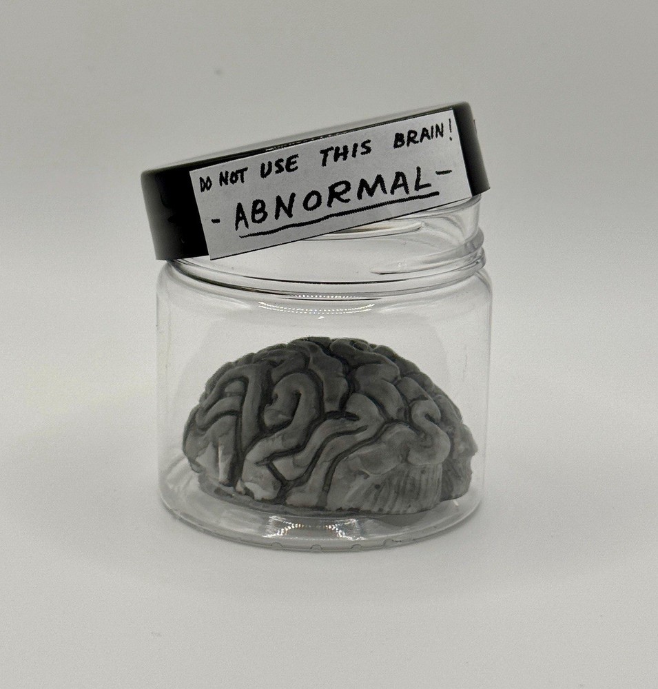 Abnormal Brain Black & White Mini Prop Replica Young Frankenstein