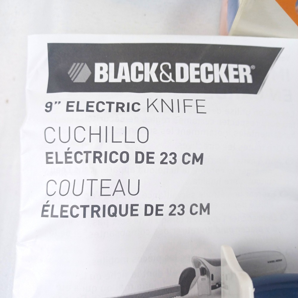Black & Decker 9 Inch Electeric Knife Slice Right GK700