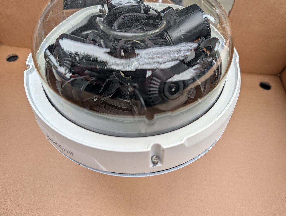 Sony SNC-WL862 20MP 4-Sensor IP Dome Camera – 360° Multi-Sensor – PoE – Tested