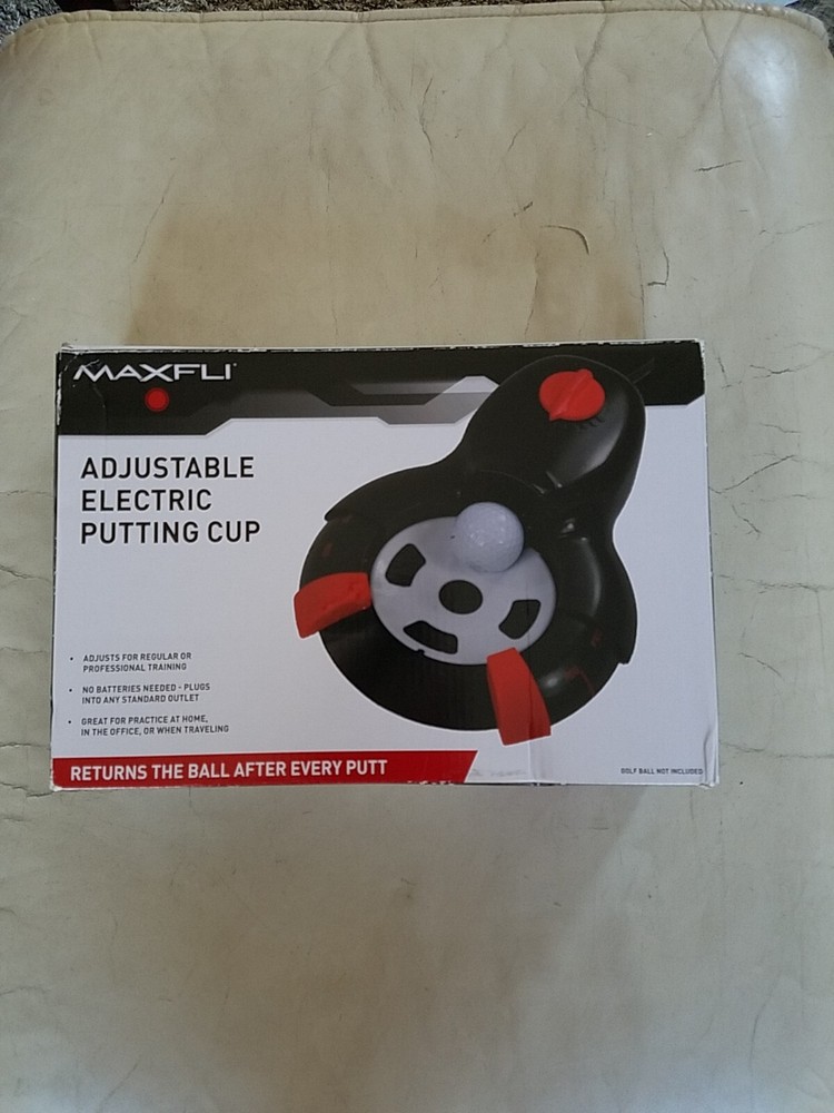 Electric Golf Putting Cup MAXFLI - Adjustable - Automatic Golf Ball Return