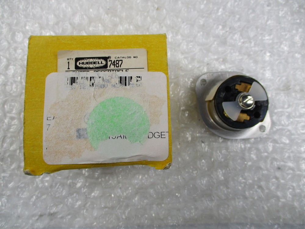 HUBBELL 7487 RECEPTACLE NSMP