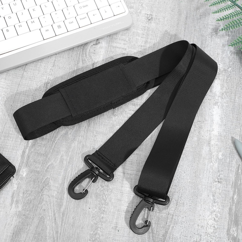 Shoulder Strap, 65 inch Adjustable Duffel Bag Strap Black