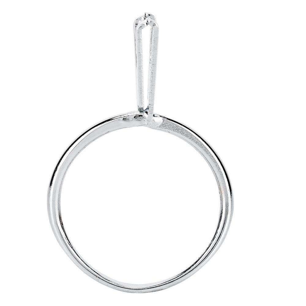 GEM STONE & DIAMOND SPRING PRONG CLAW HOLDER DISPLAY RING TOOL silver color 1 pc