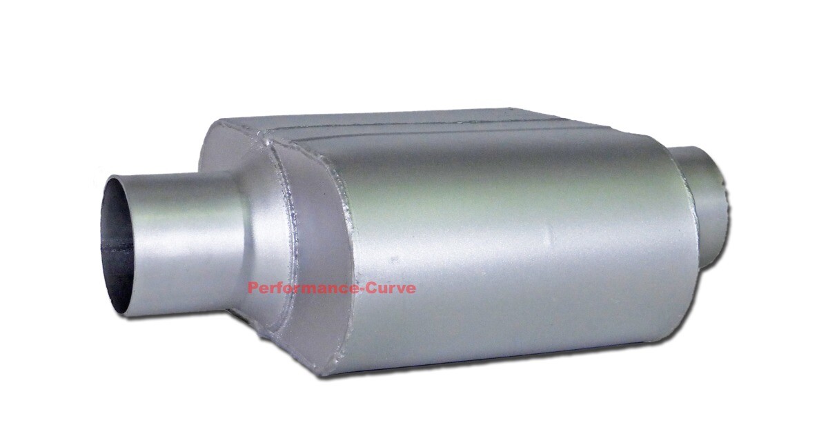 Pair of Single Chamber Performance Race Mufflers FLO-PRO 2.5" / 2.5" - V425109