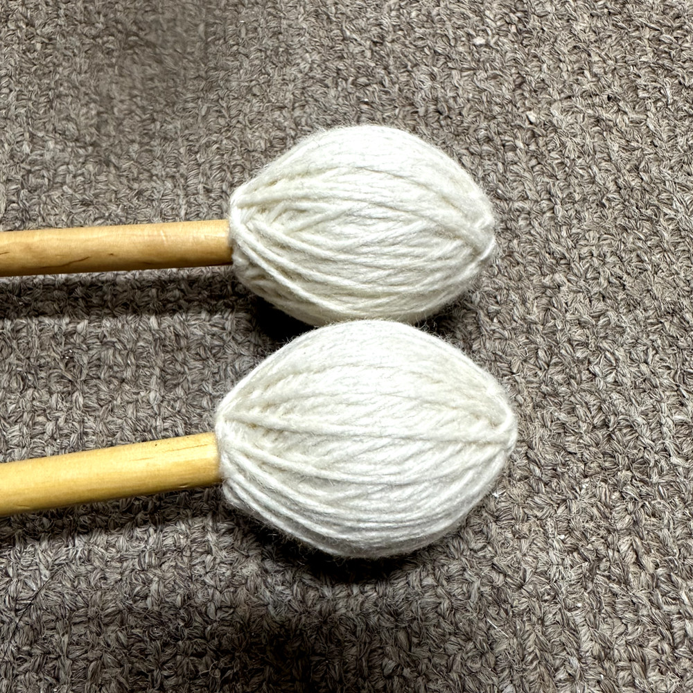 Innovative Percussion IP1003X Casella Hard/Heavy Marimba Mallets (1 PAIR) -MINT