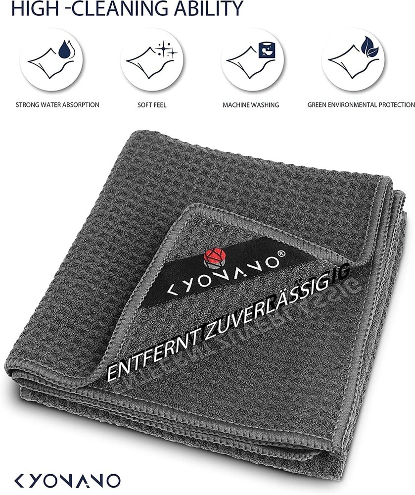 4 Pack Barista Micro Cleaning Towels for Coffee Machine