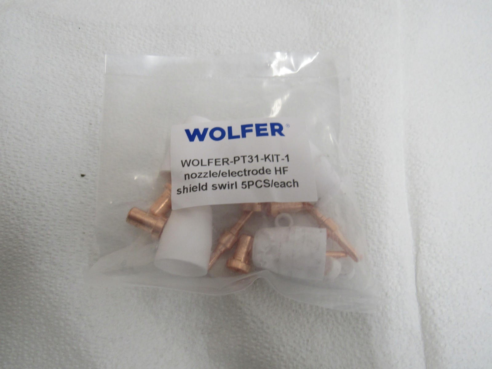 Wolfer PT31 Plasma Consumables Kit 20 Piece Kit PT31-KIT-1